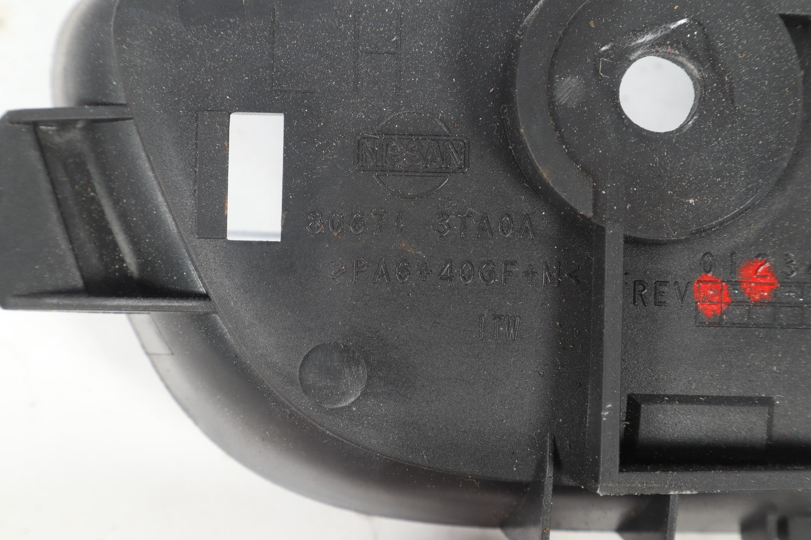 2013-2020 NISSAN PATHFINDER INTERIOR INNEER DOOR HANDLE DRIVER LEFT REAR OEM
