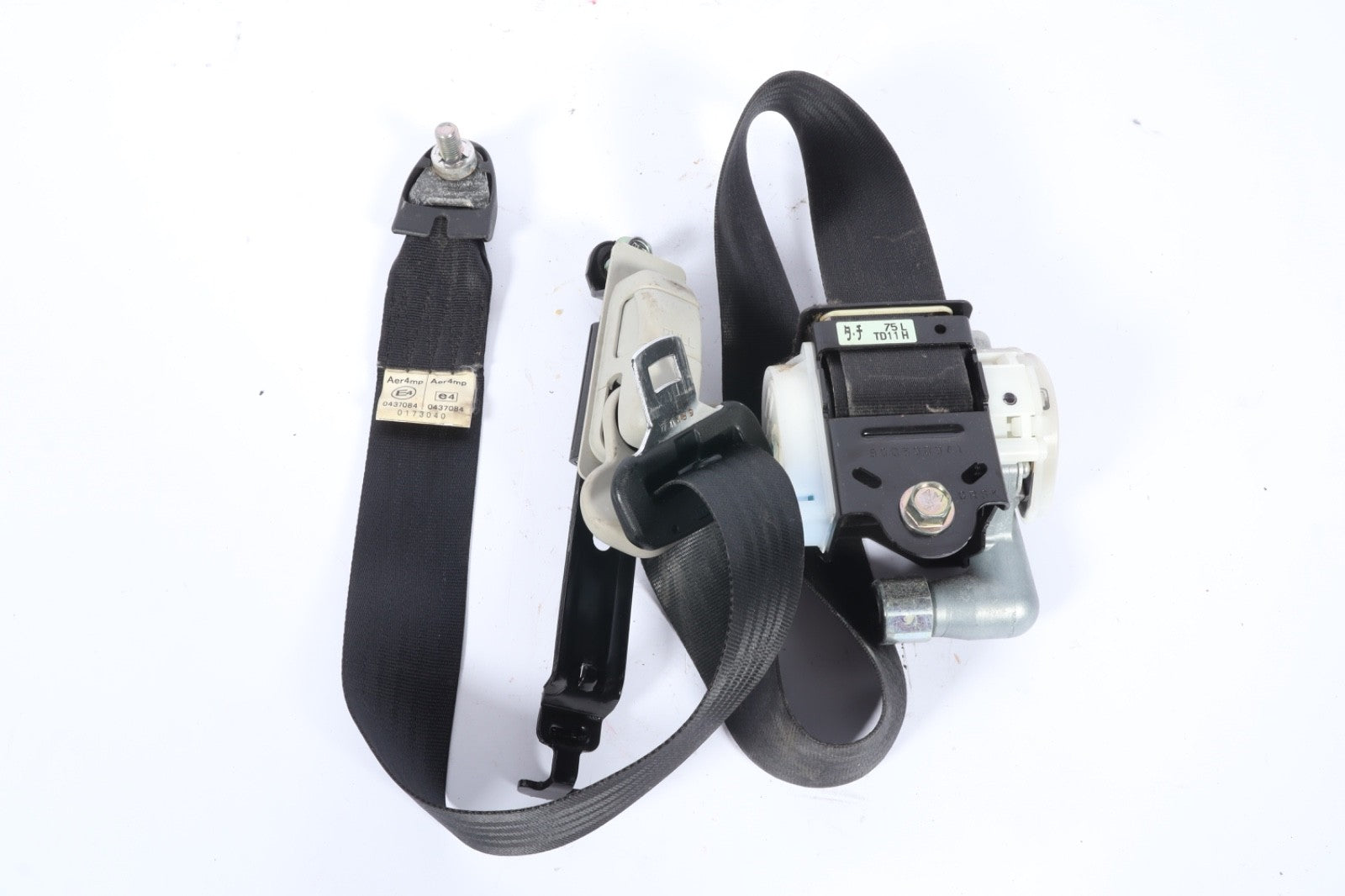 2011 MAZDA CX-9 FRONT LEFT DRIVER SIDE SEAT BELT RETRACTOR OEM