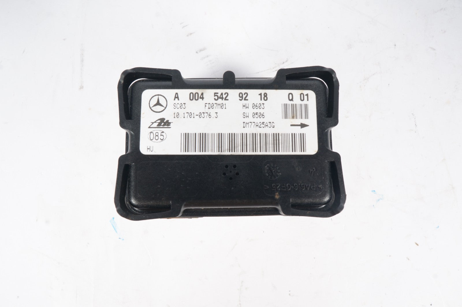 03-09 Mercedes W209 CLK350 SLK280 C230 Yaw Rate Turn Sensor Module 0045429218