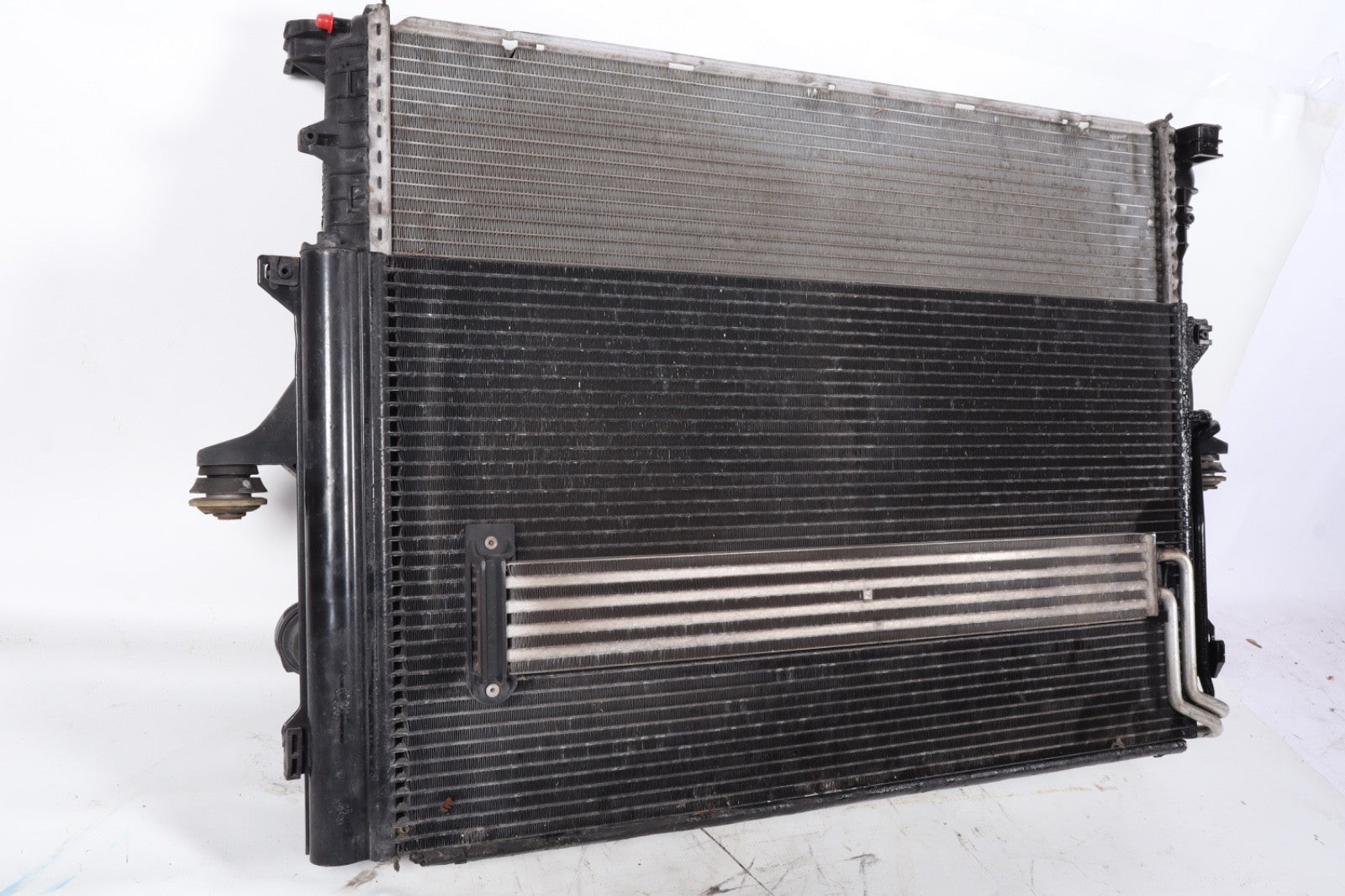 2003 - 2010 Porsche Cayenne Radiator Condenser Power Steering Cooler OEM