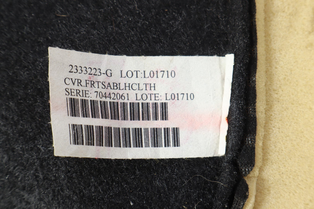 2013-2017 NISSAN LEAF FRONT LEFT SIDE UPPER SEAT CUSHION BLACK FABRIC OEM