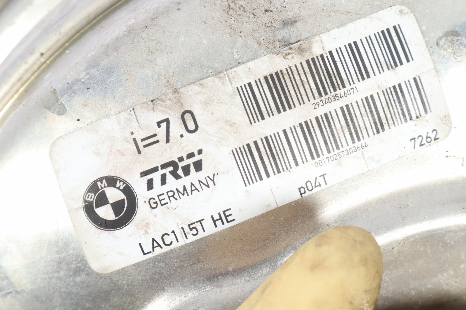 2004-2010 BMW X3 POWER BRAKE BOOSTER OEM