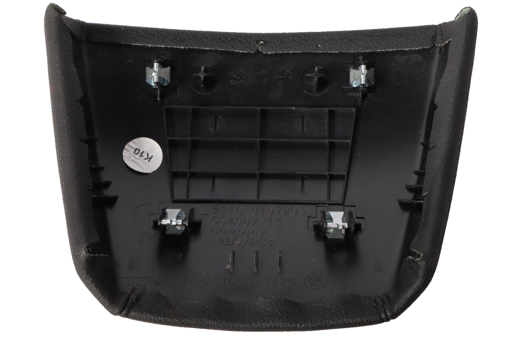 2012-2015 BMW F12 650i Convertible Rear Console Armrest End Cap 5116 9197203 OEM