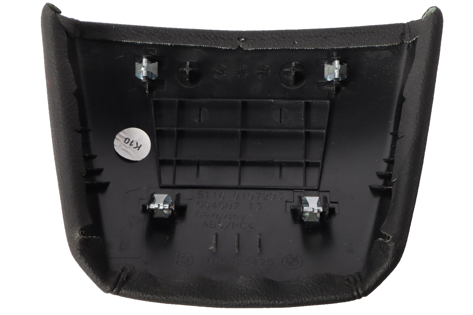 2012-2015 BMW F12 650i Convertible Rear Console Armrest End Cap 5116 9197203 OEM