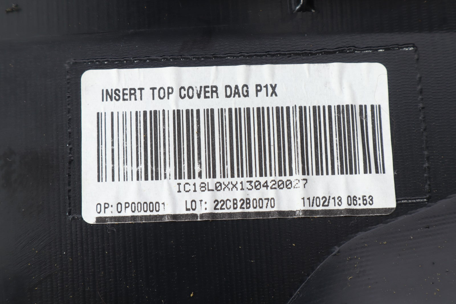 2006-2013 VOLVO C70 FRONT CENTRE CONSOLE DASH PANEL DASHBOARD COVER OEM