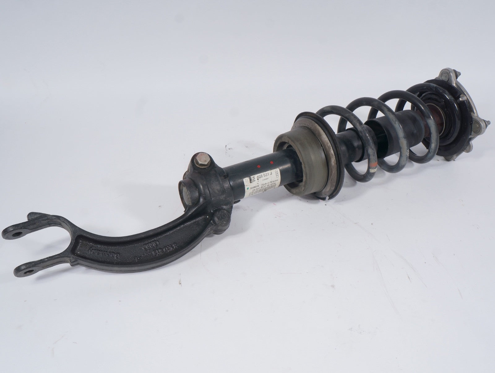 2012-2017 AUDI A7 QUATTRO FRONT LEFT SIDE SHOCK STRUT ABSORBER & COIL SPRING OEM