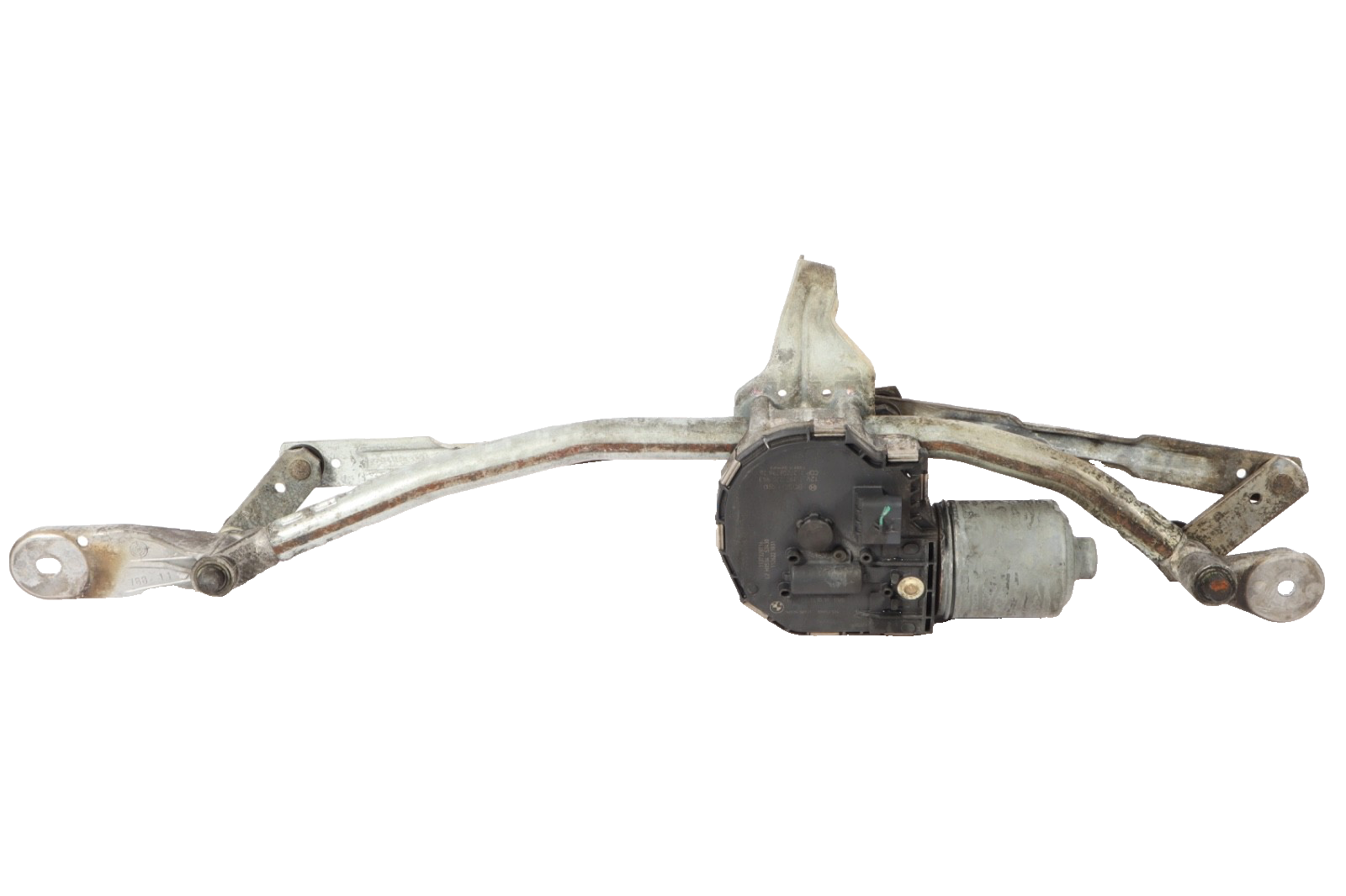 2012-2018 BMW 650I F06 FRONT WINDSHIELD WIPER MOTOR LINKAGE WASHER OEM