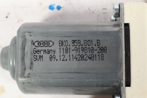 10-18 Audi A7 Quattro Rear Right Passenger Side Door Window Regulator Motor Oem