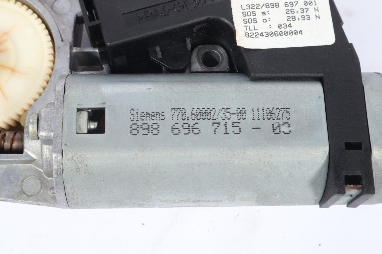 2002-2006 Land Rover Range Rover Sunroof Motor 898696715 OEM