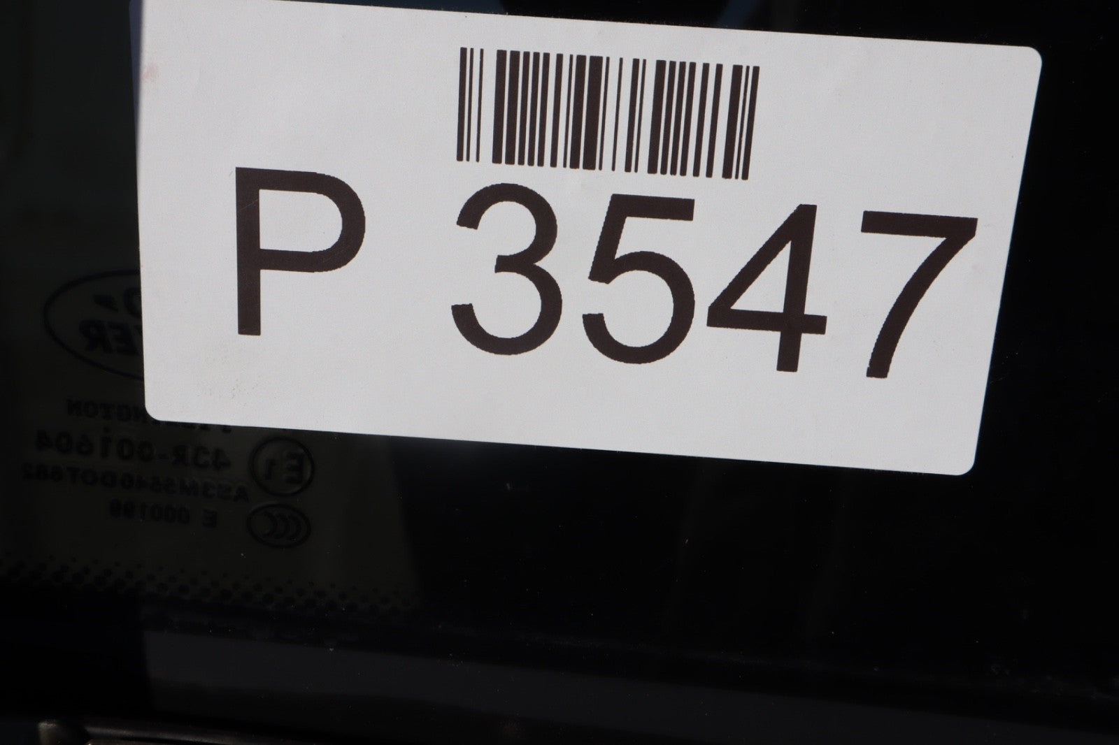 2003-2012 RANGE ROVER L322 REAR LEFT  DOOR SHELL  OEM