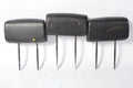 2005-2007 NISSAN ARMADA BLACK LEATHER HEADRESTS SET OEM