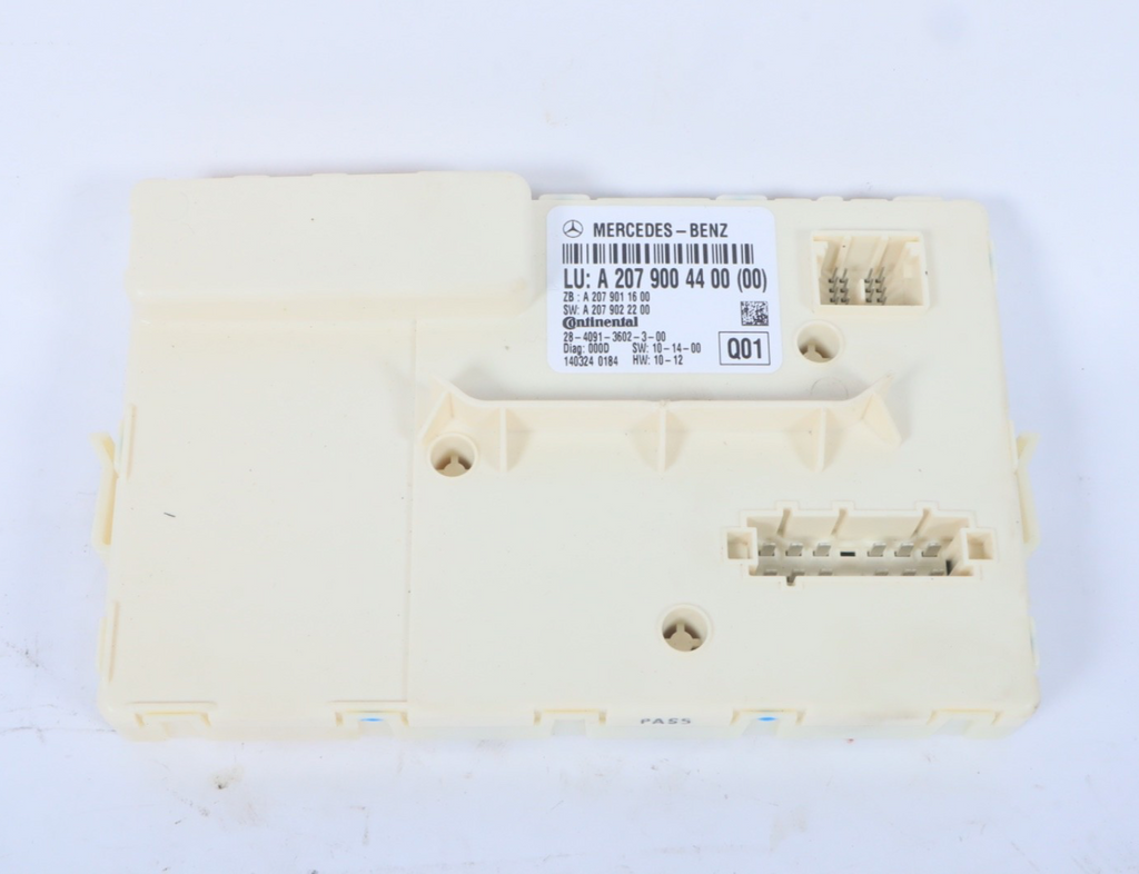 2010 - 2017 Mercedes E350 E550 Coupe Rear Window Regulator Control Module OEM
