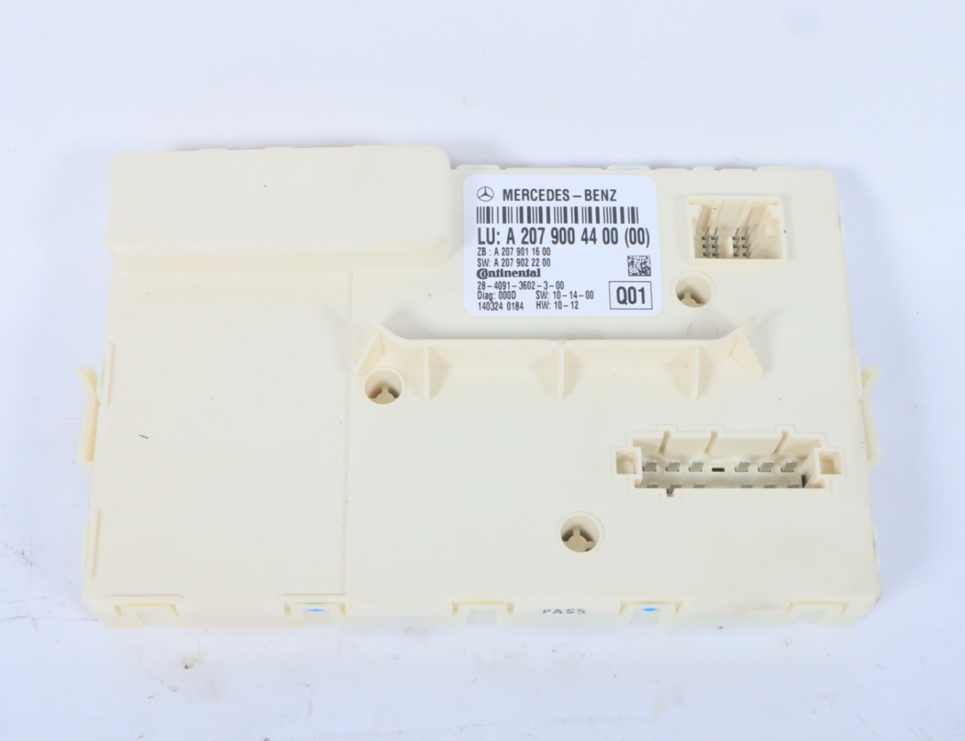 2010 - 2017 Mercedes E350 E550 Coupe Rear Window Regulator Control Module OEM