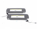 2016-2019 BUICK CASCADA LEFT  RIGHT SUN VISOR BLACK SET PAIR ASSEMBLY OEM