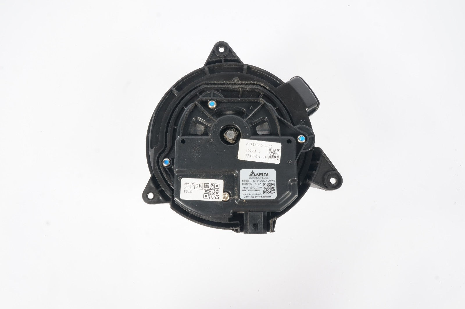 2017-2025 ALFA ROMEO GIULIA BLOWER MOTOR AIR HVAC W/FAN CAGE MR116350-0110 OEM