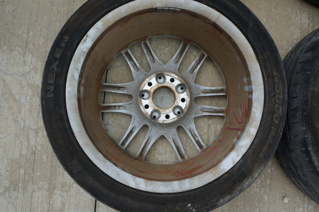 2006-2008 SLK280 Wheel 17x7.5 Twelve 12 Six 6 Split Spoke RIM RIMS WHEELS SET