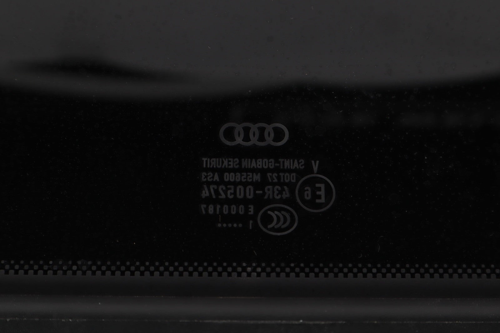 2012 - 2018 AUDI A7 A7 SUNROOF GLASS PANEL 4G8877071 OEM