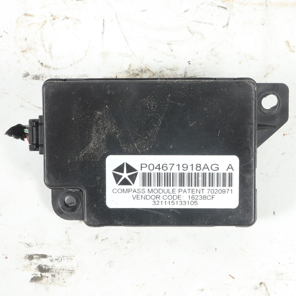 2009-2016 CHRYSLER TOWN & COUNTRY COMPASS CONTROL MODULE UNIT P04671918AG OEM
