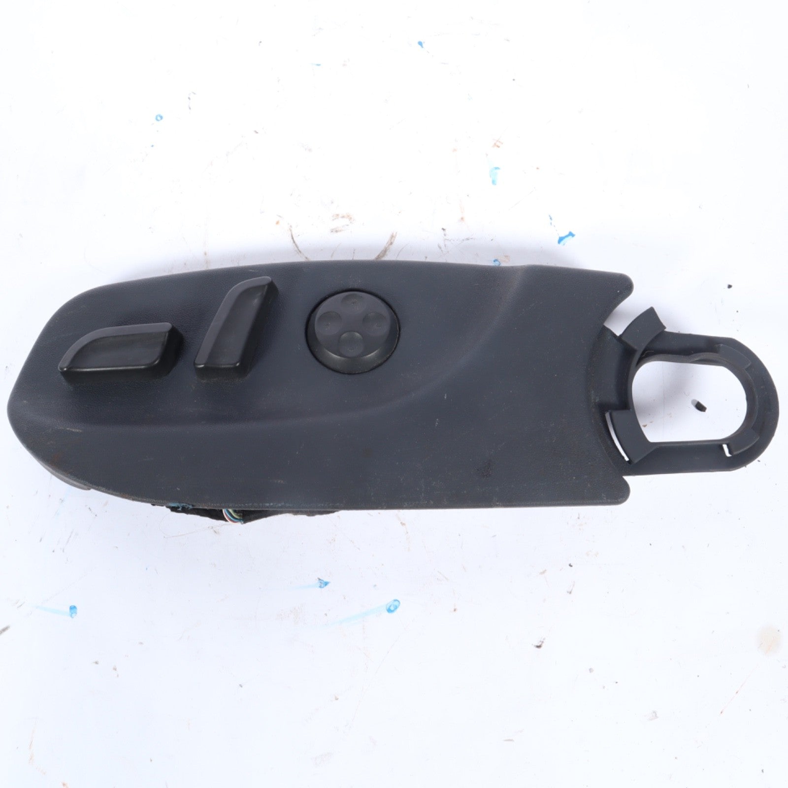 2002-2008 AUDI A4 CABRIOLET LEFT SEAT TRIM CONTROLS BLACK 8E09597774PK OEM