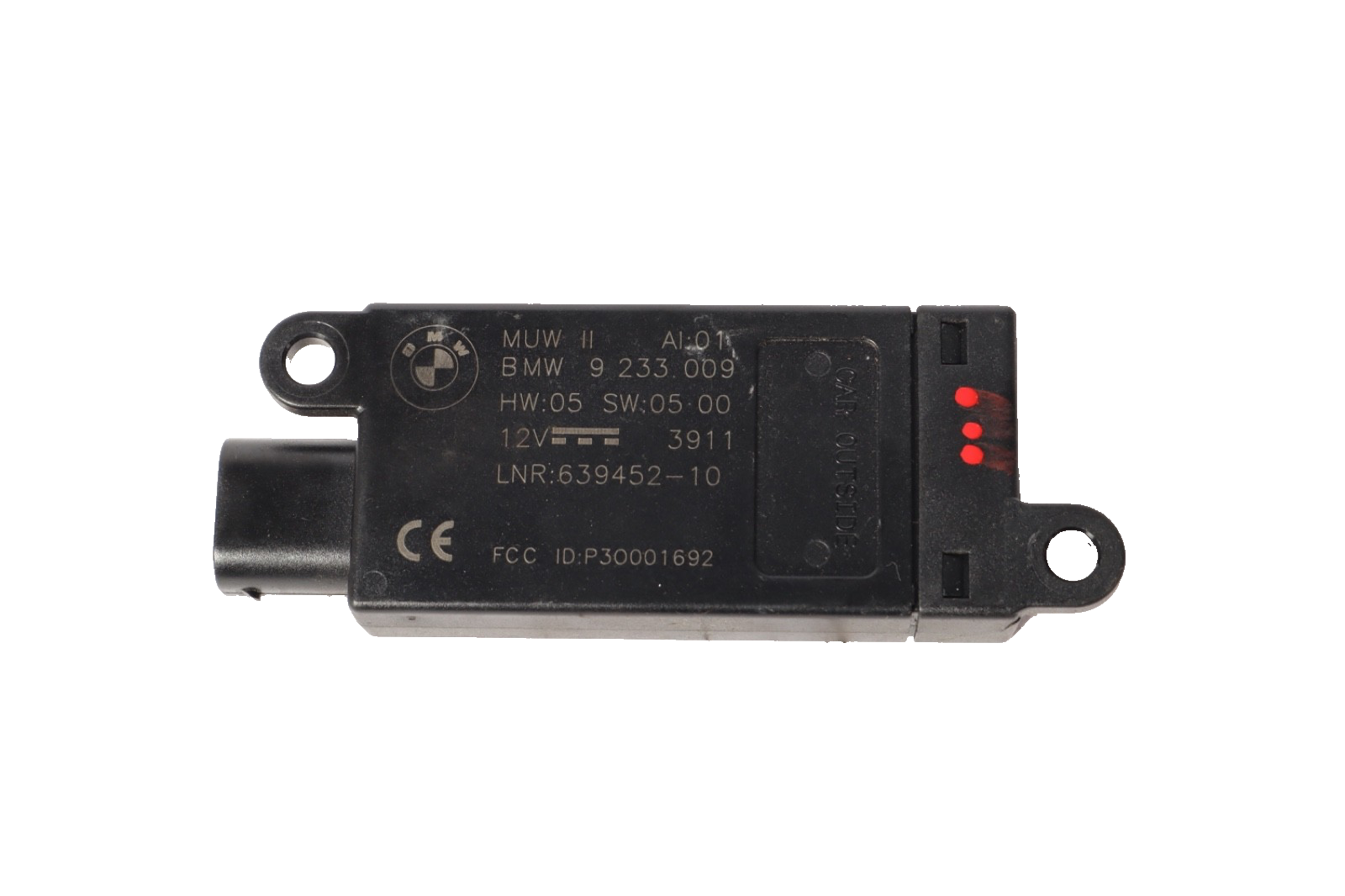2012 - 2018 BMW 640i 650i F12 REAR LEFT ANTI THEFT ALARM CONTROL MODULE UNIT OEM