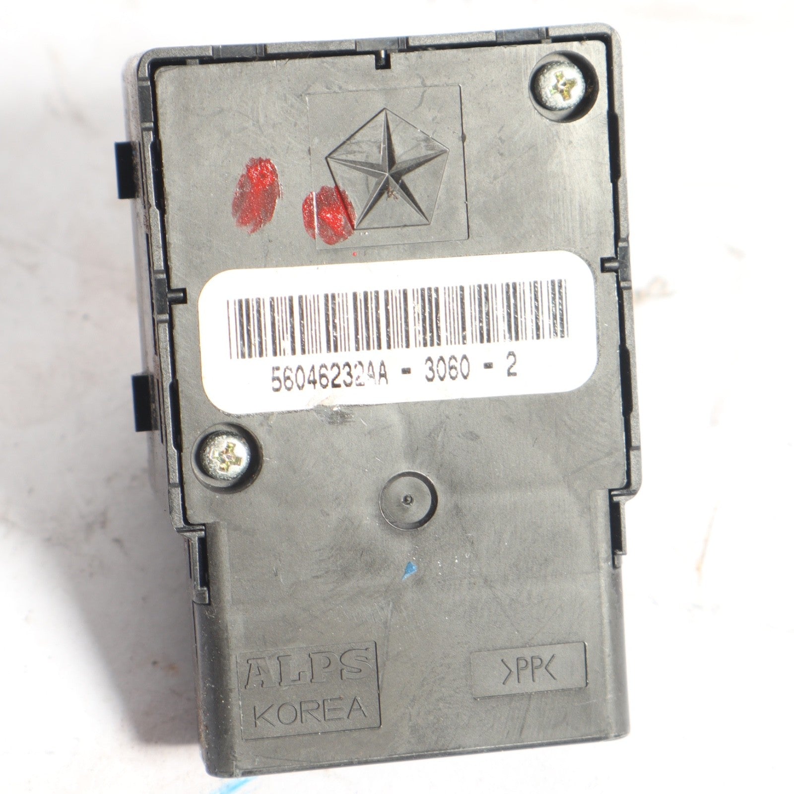 2010 - 2022 Dodge Chrysler Jeep Ram Lumbar Seat Switch Control Switch OEM