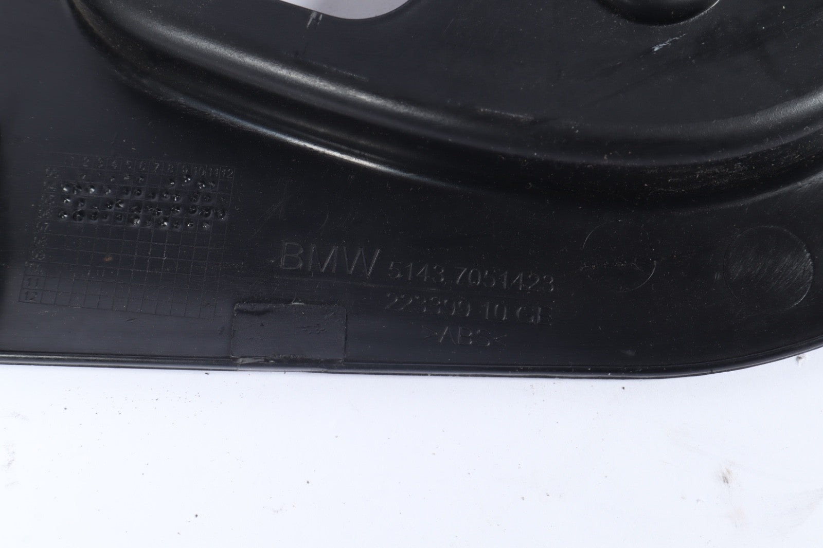 2004-2010 BMW X3 HOOD RELEASE OBD COVER TRIM LHD OEM