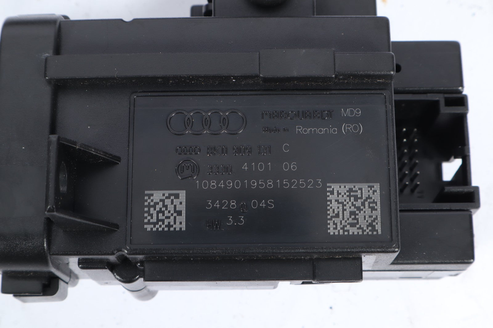 2009-2010 AUDI Q5 ECU ENGINE COMPUTER CLUSTER IGNITION KEY OEM 8R0 907 559 A