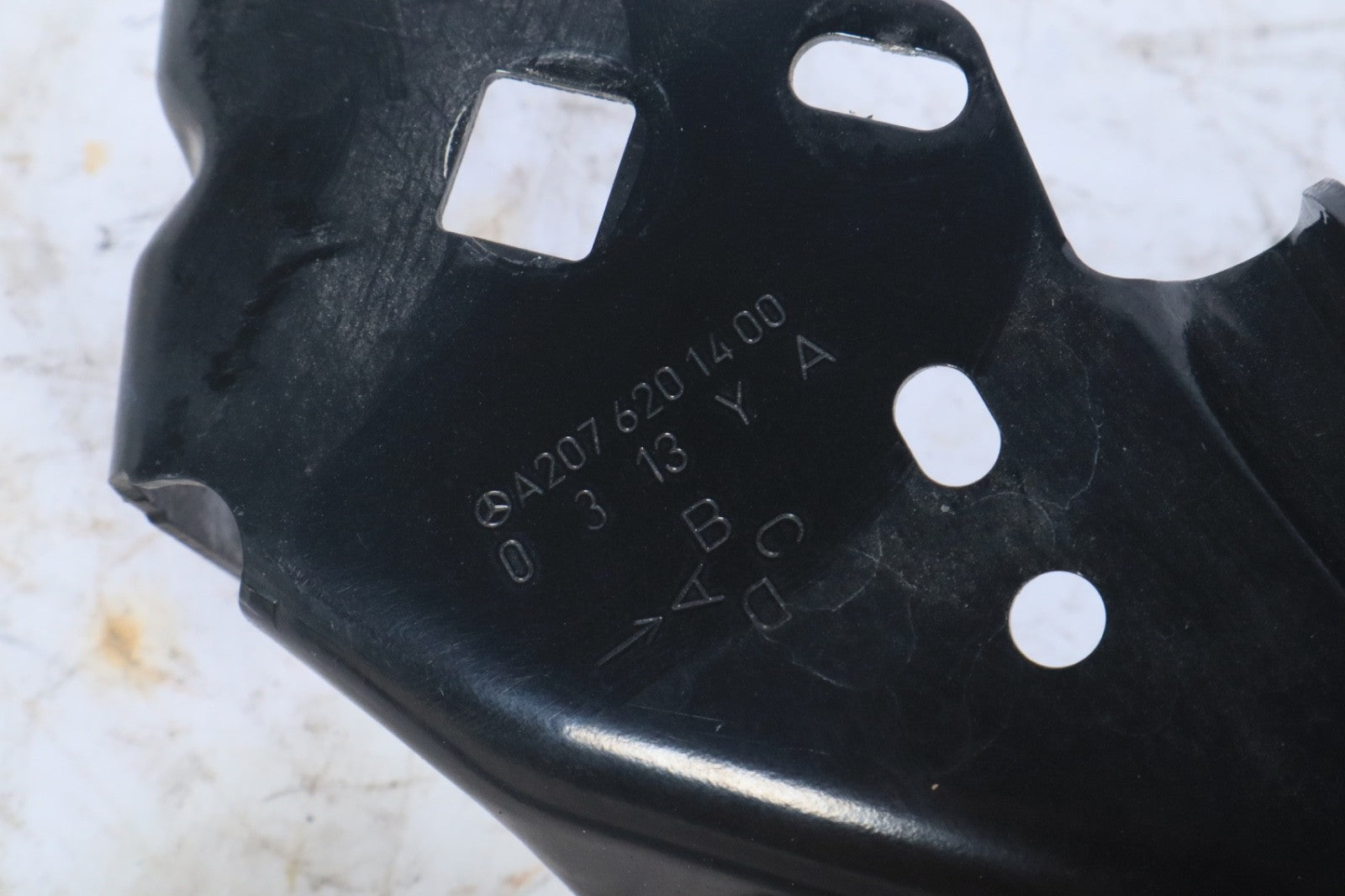 10-16 Mercedes W212 E350 Right Passenger Side Head Light Support Bracket OEM