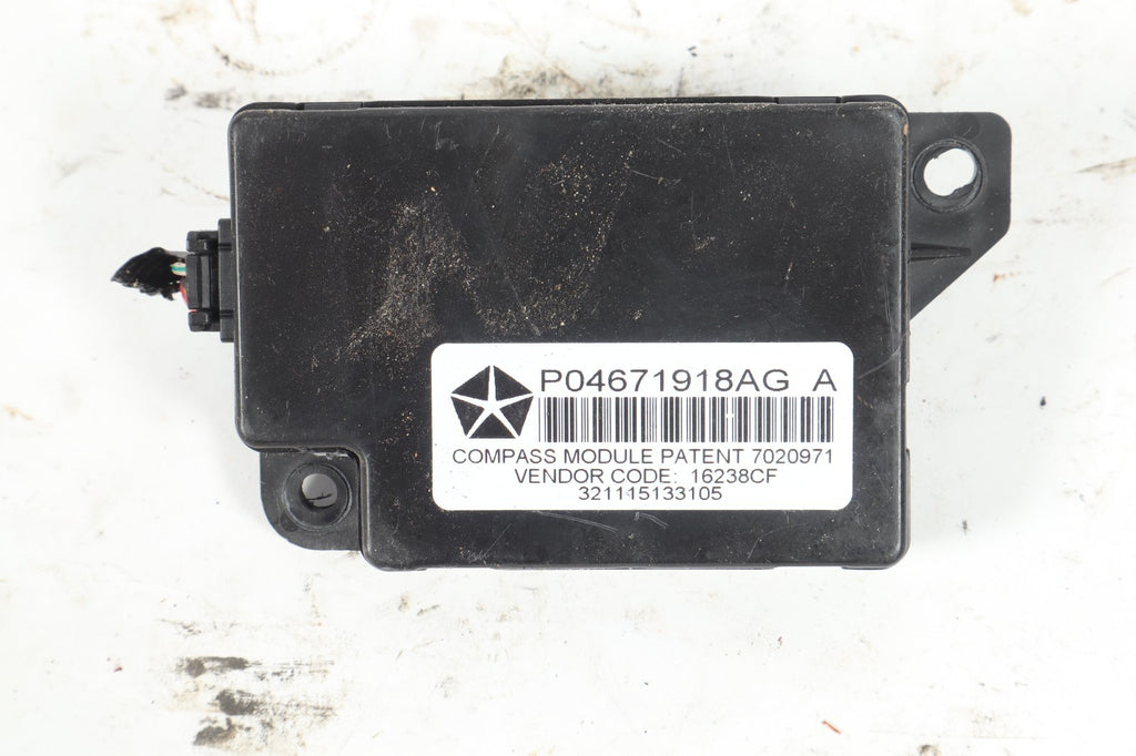 2009-2016 CHRYSLER TOWN & COUNTRY COMPASS CONTROL MODULE UNIT P04671918AG OEM