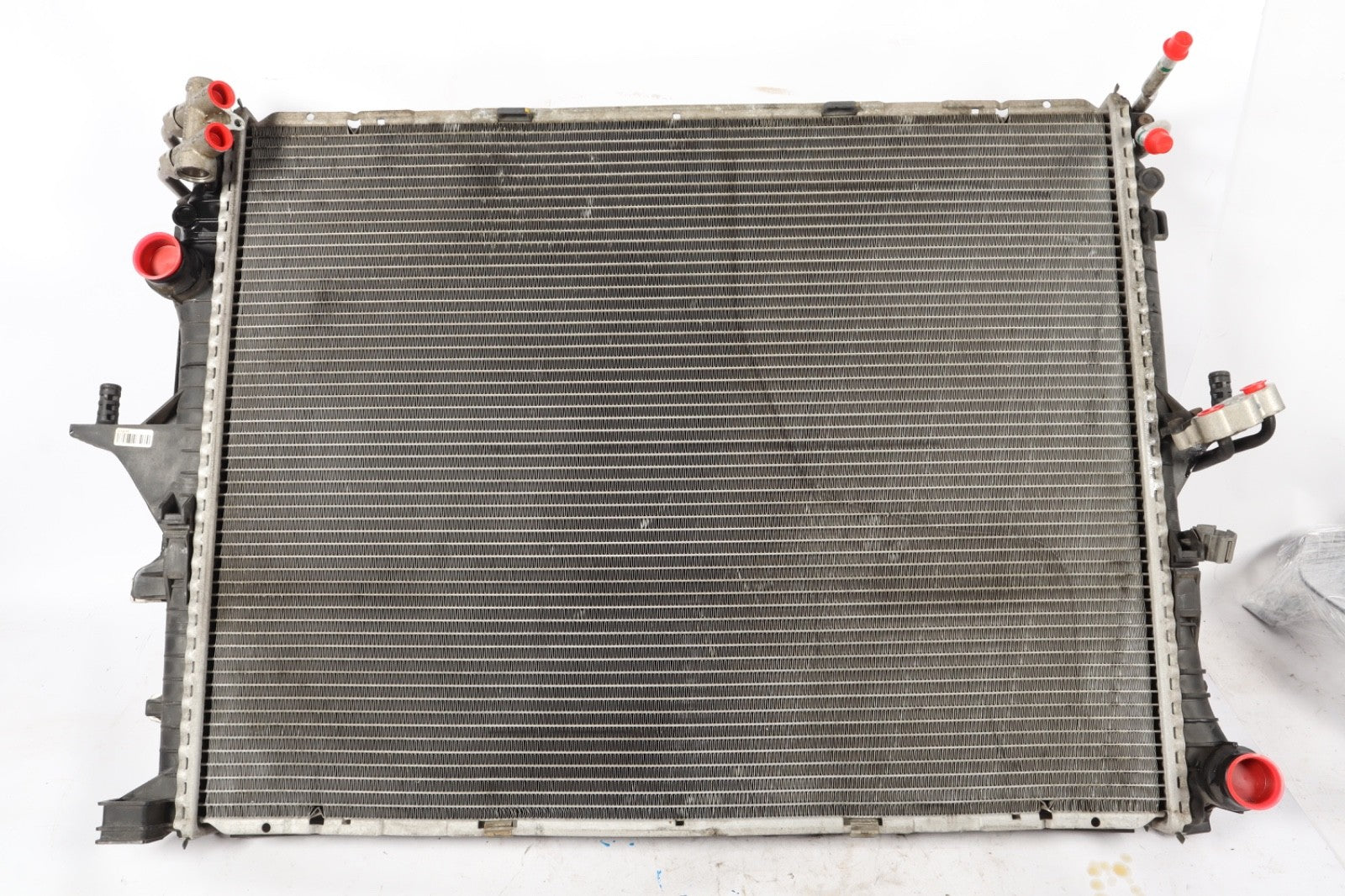 2007-2015 AUDI Q7 RADIATOR COOLANT A/C CONDENSER FAN ASSEMBLY  OEM