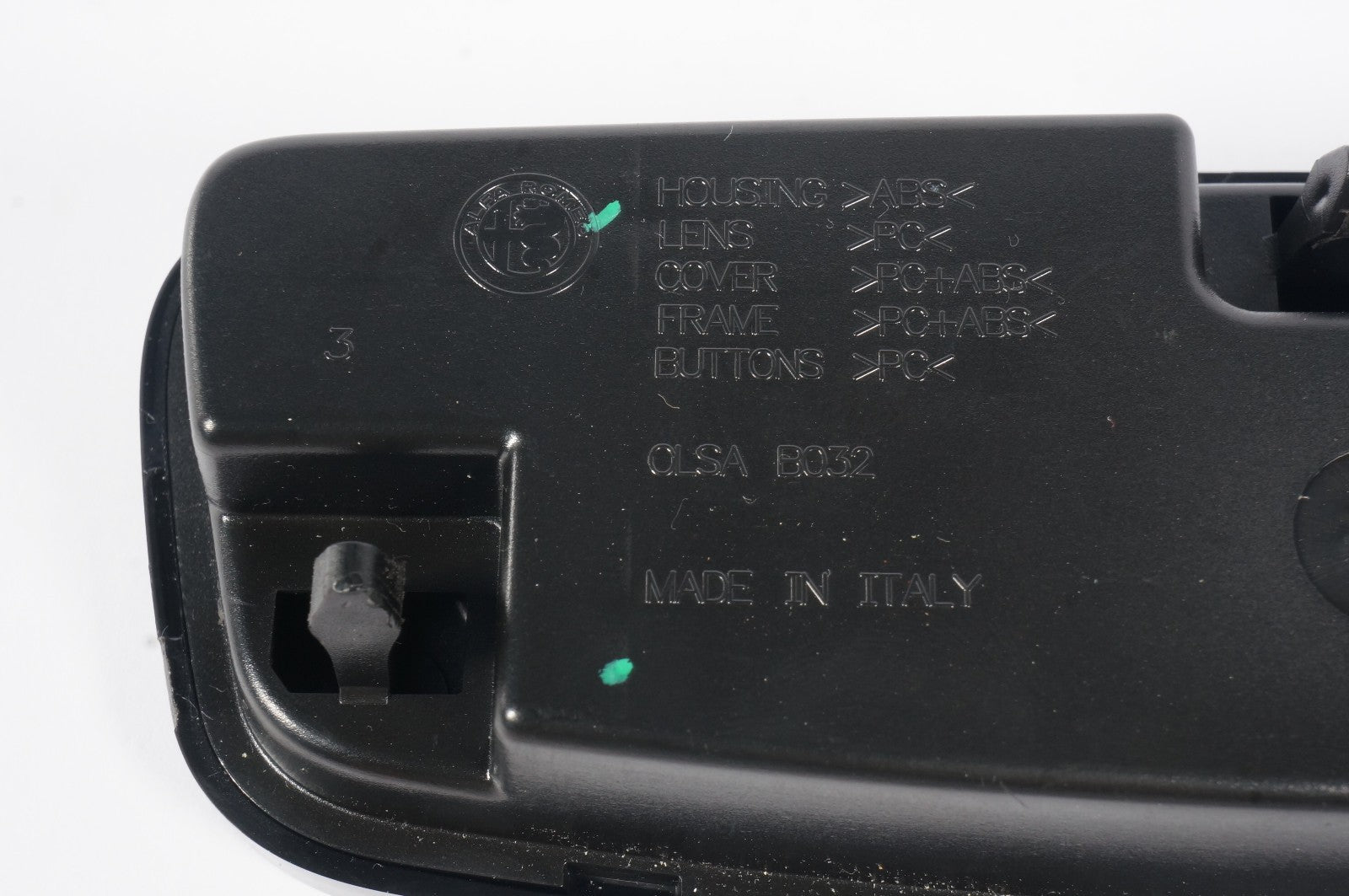 2018 - 2025 ALFA ROMEO STELVIO REAR INTERIOR OVERHEAD ROOF DOME LIGHT LAMP OEM