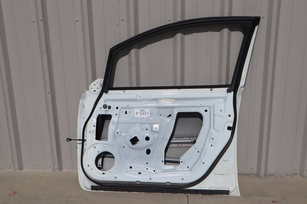 2013-2024 NISSAN LEAF Front Door Passenger Side Pearl Whtie Shell Only OEM