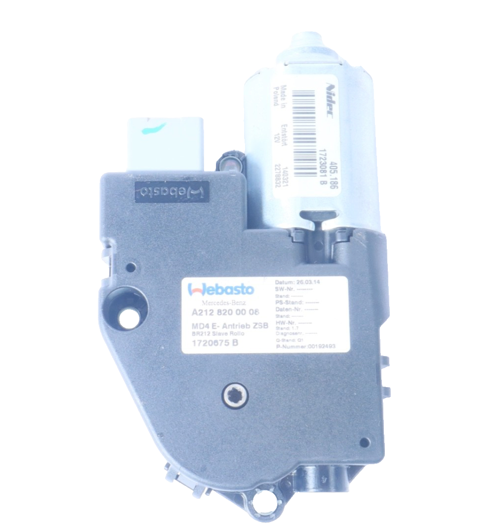 2007-2014 Mercedes C250 Panoramic Sunroof Sunshade Motor A212 820 00 08 OEM