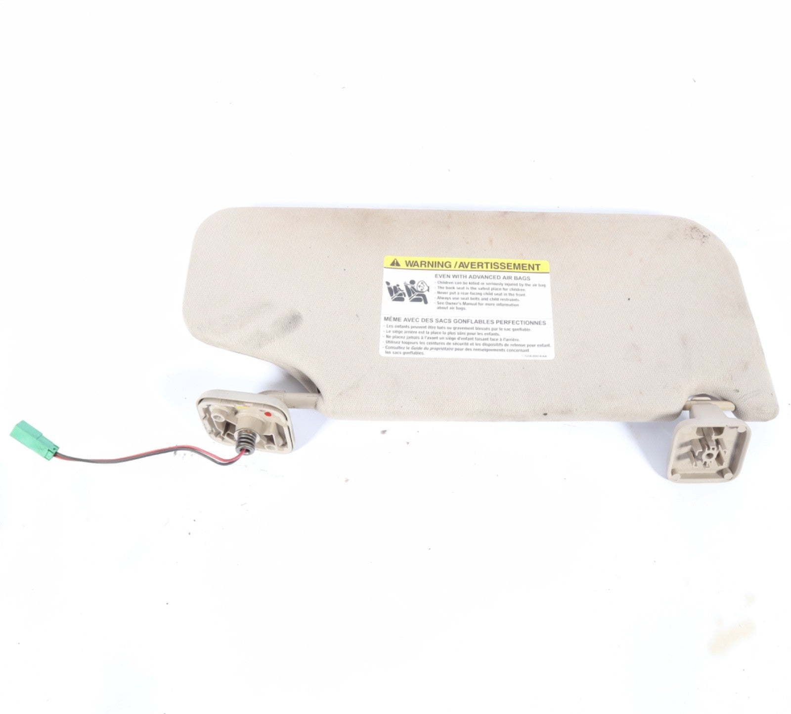 2010-2011 FORD TAURUS DRIVER LEFT SUN VISOR SUNVISOR OEM