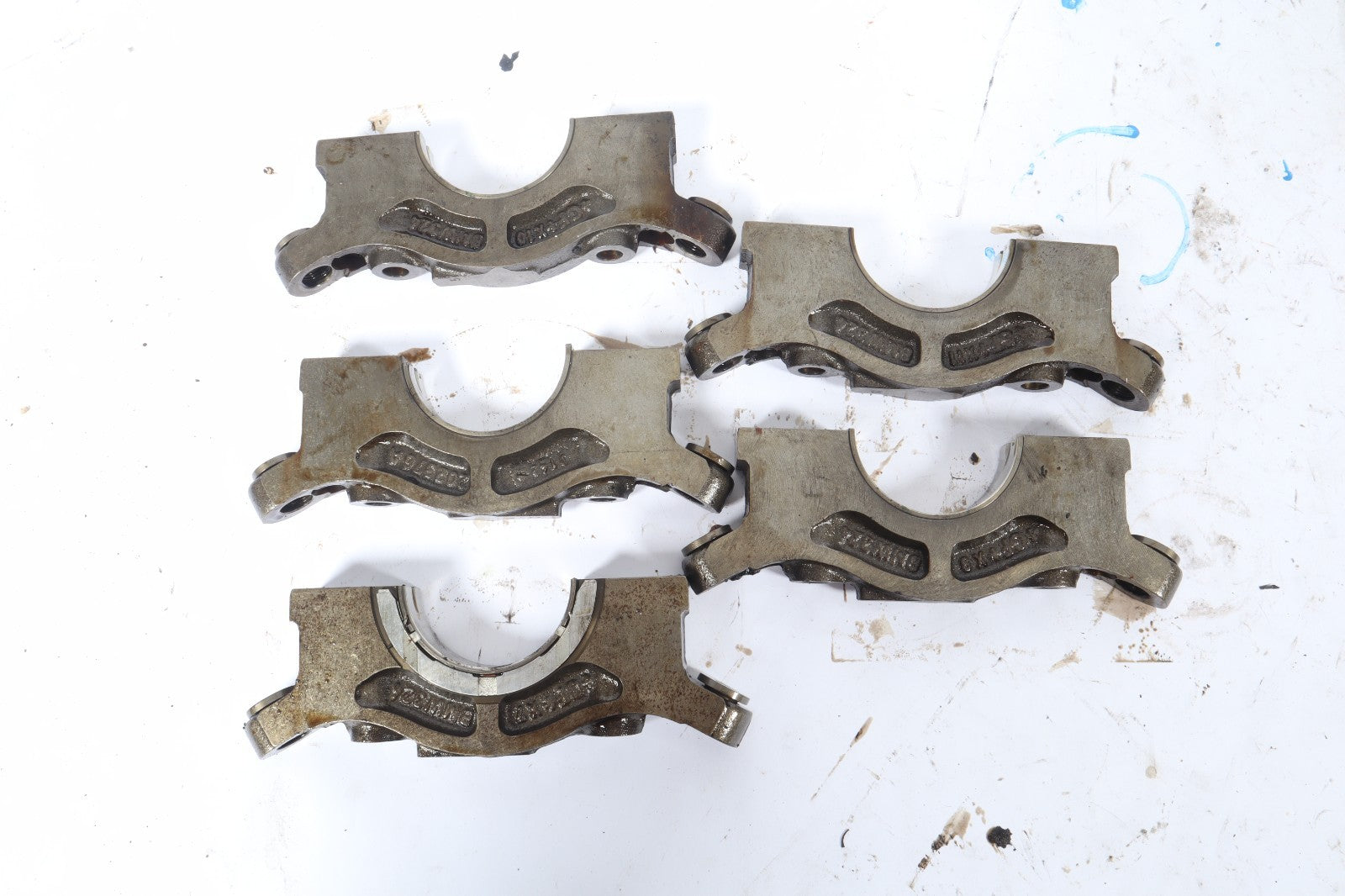 BMW 550i 650i 750i X5 X6 4.4L N63 ENGINE CRANKSHAFT LOWER BEARING 5 PIECES OEM