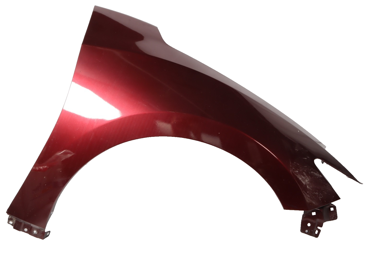 2016-2023 NISSAN MAXIMA FRONT RIGHT SIDE FENDER COVER PANEL RED METALLIC OEM