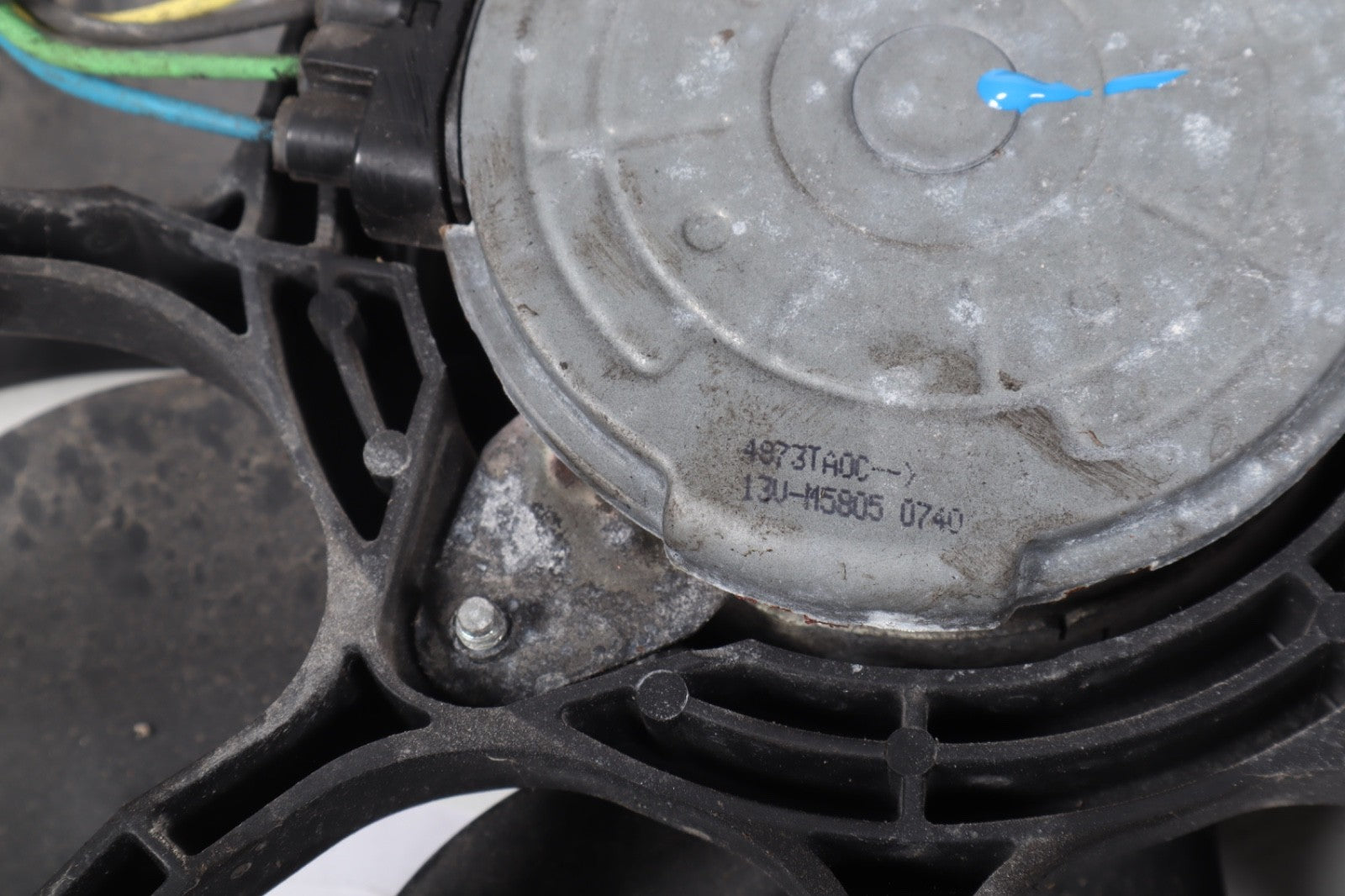2017 NISSAN MAXIMA SV 3.5L ENGINE RADIATOR COOLING FAN OEM