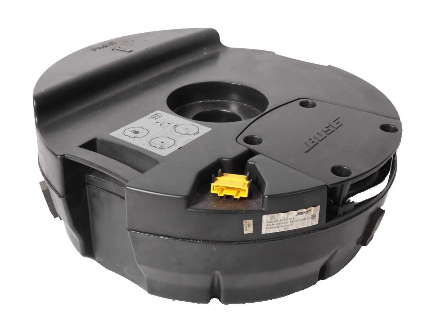 2007-2015 Audi Q7 4L Rear Bose Subwoofer Sub Woofer Sound Speaker 4L0035382B OEM