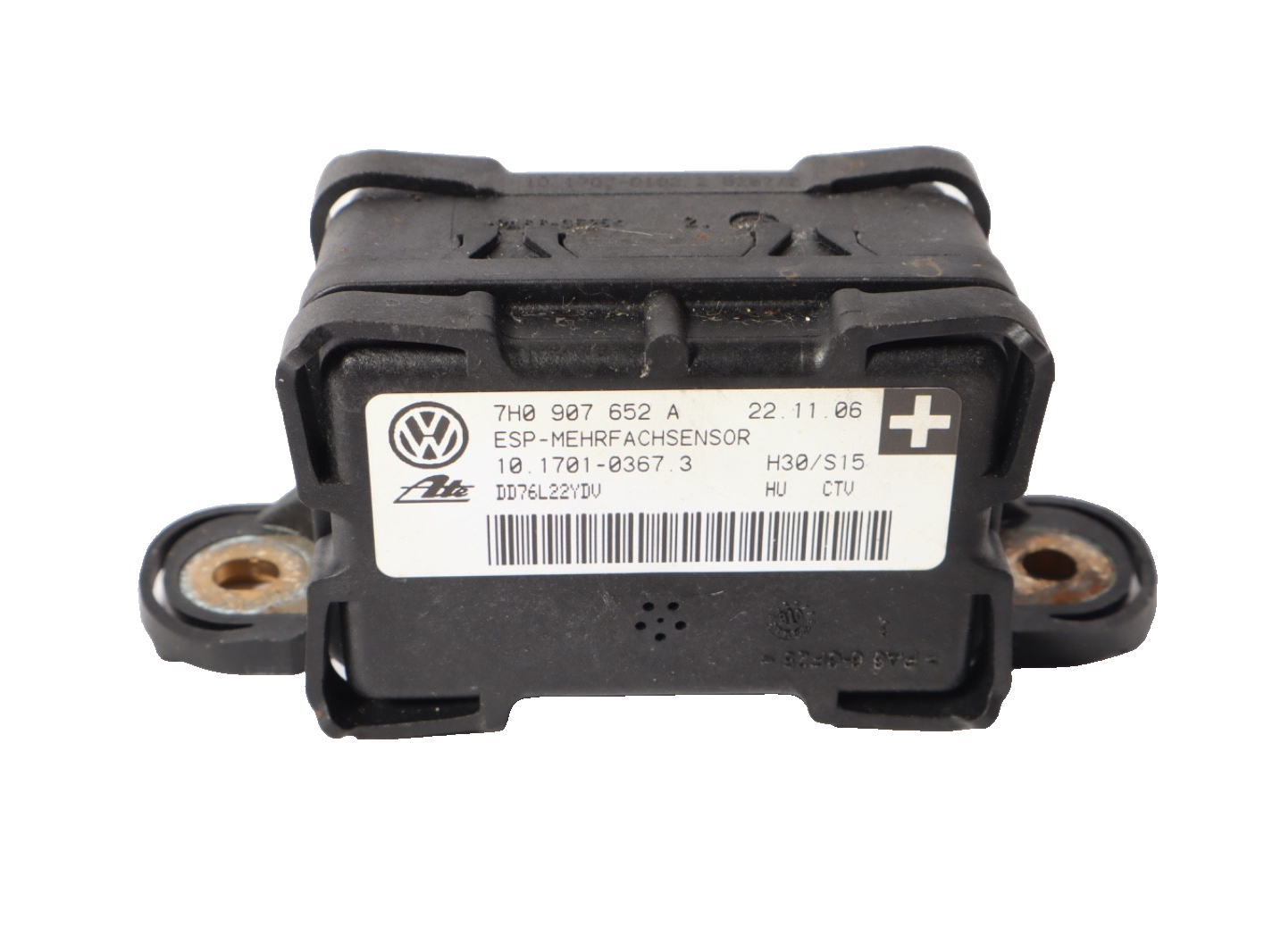 2006-2009 Audi Q7 Yaw Turn Rate Acceleration Sensor OEM 7H0907652A