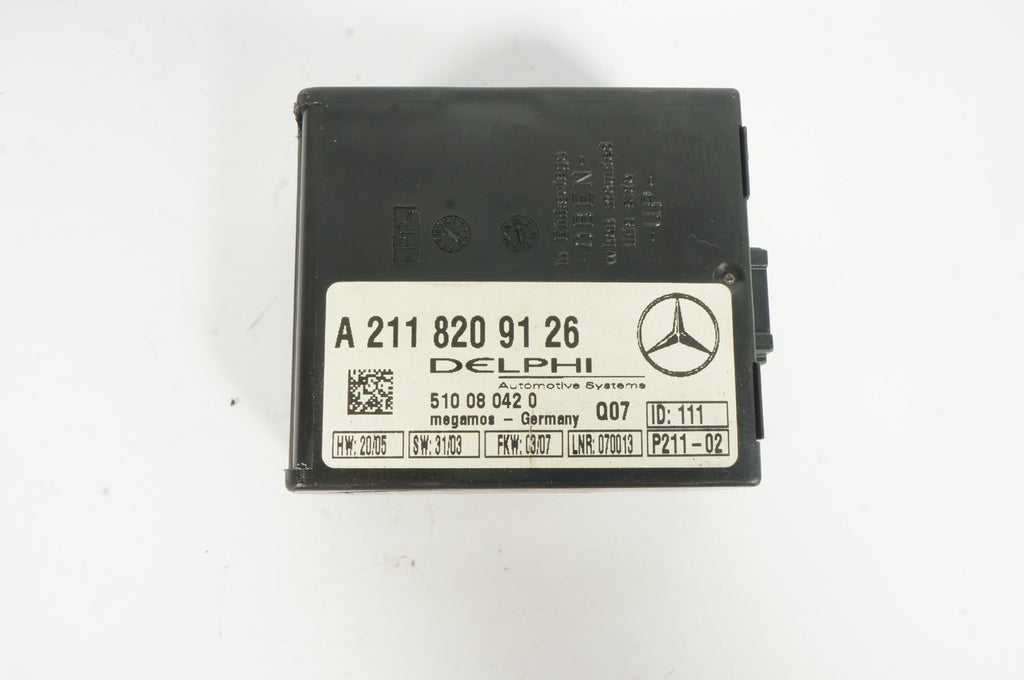 Mercedes R171 SLK280 CLK350 E320 C230 Anti Theft Alarm Module 2118209126 OEM