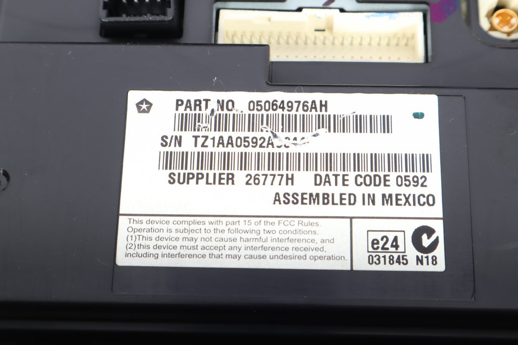 2011-2014 DODGE JOURNEY DASHC VENT CONTROL 05064976AH OEM