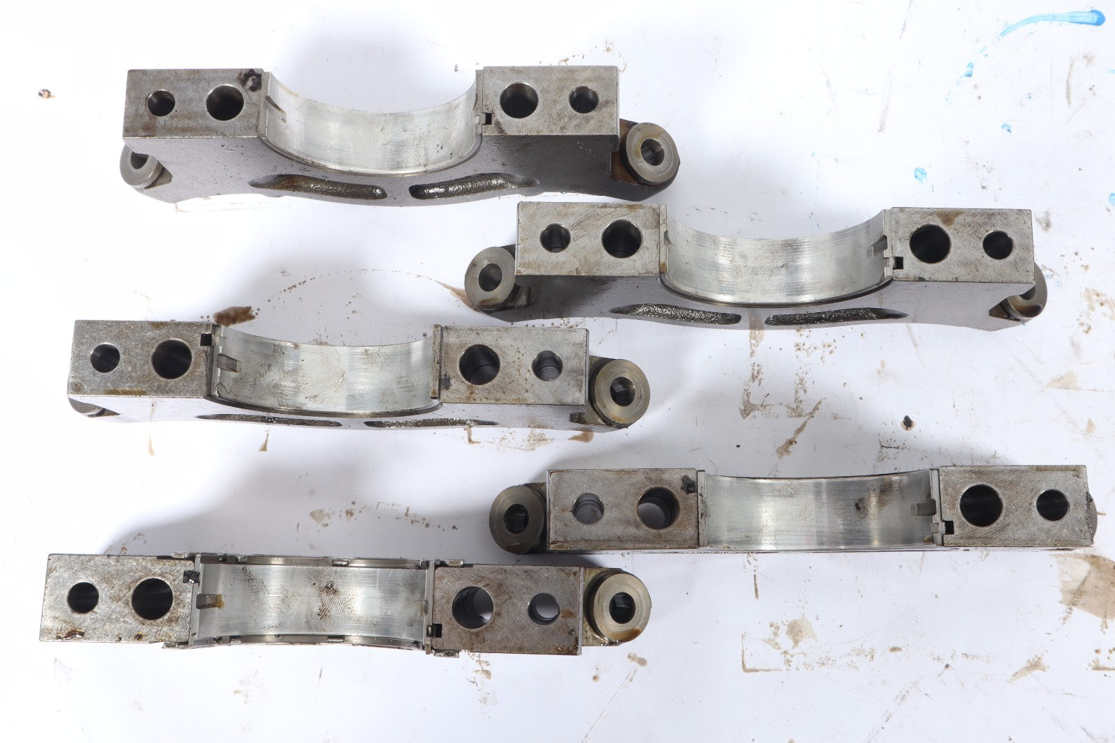 BMW 550i 650i 750i X5 X6 4.4L N63 ENGINE CRANKSHAFT LOWER BEARING 5 PIECES OEM