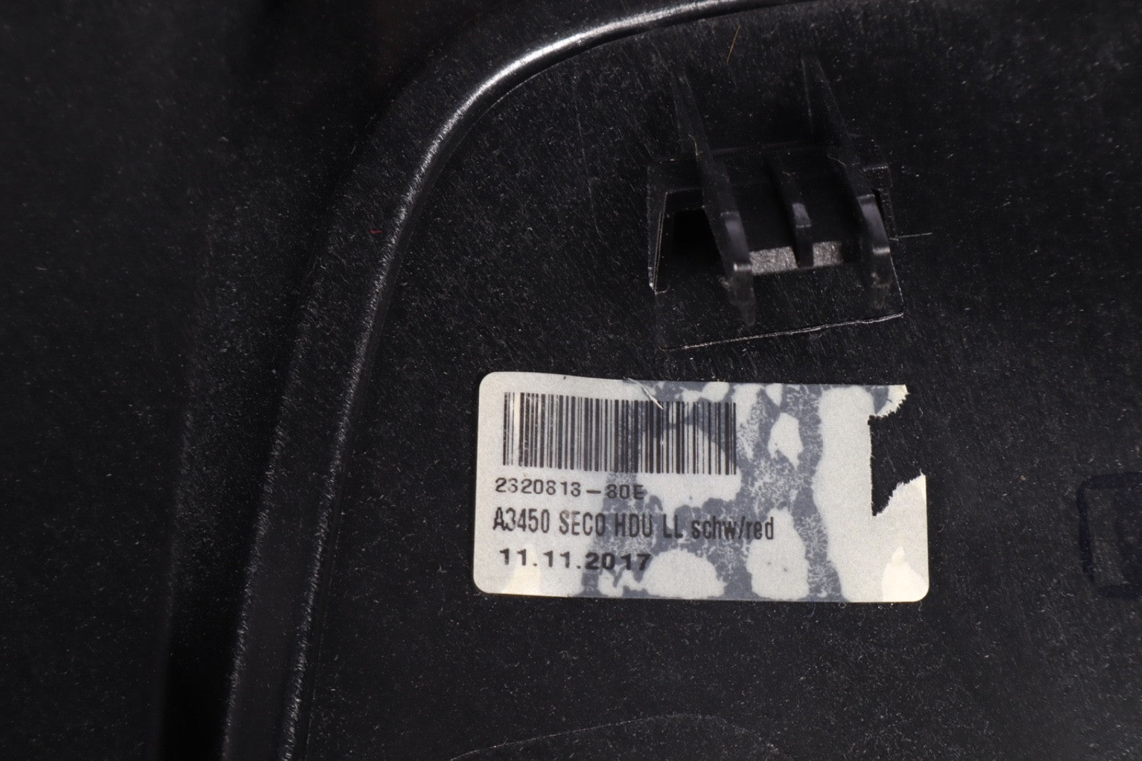 2016-2019 Buick Cascada Dash Panel Cover Red Stitch OEM 13368980