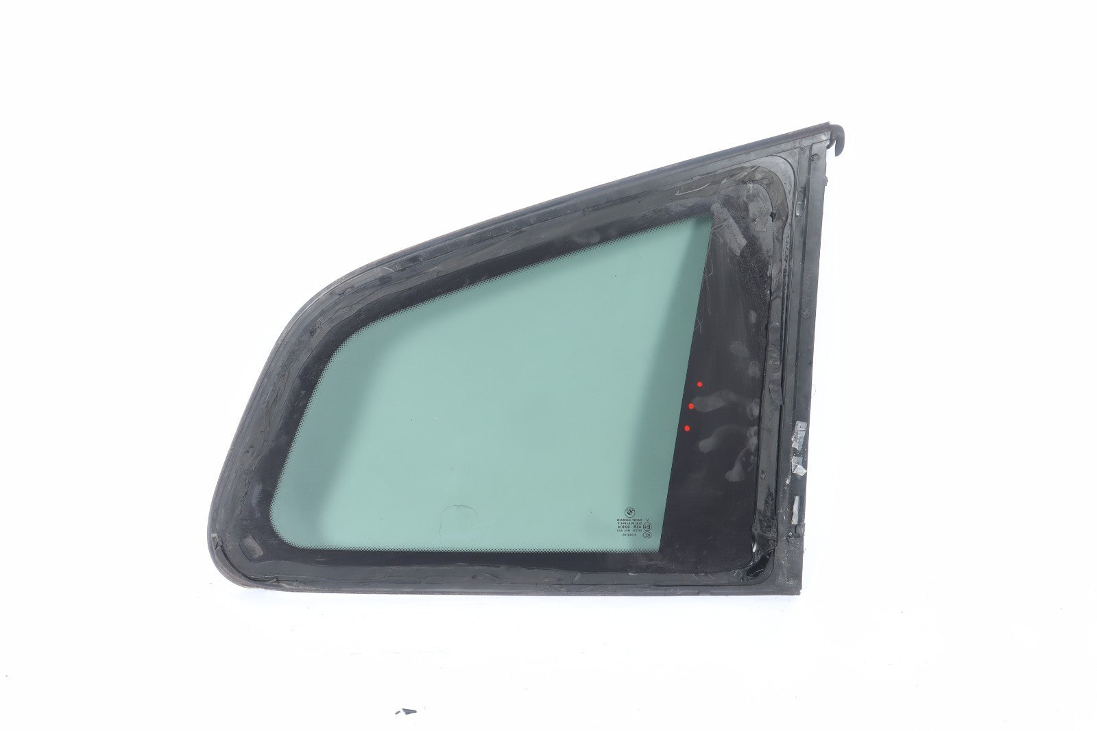 2004-2010 BMW X3 REAR DRIVER LEFT QUARTER WINDOW GLASS OEM 43R00104