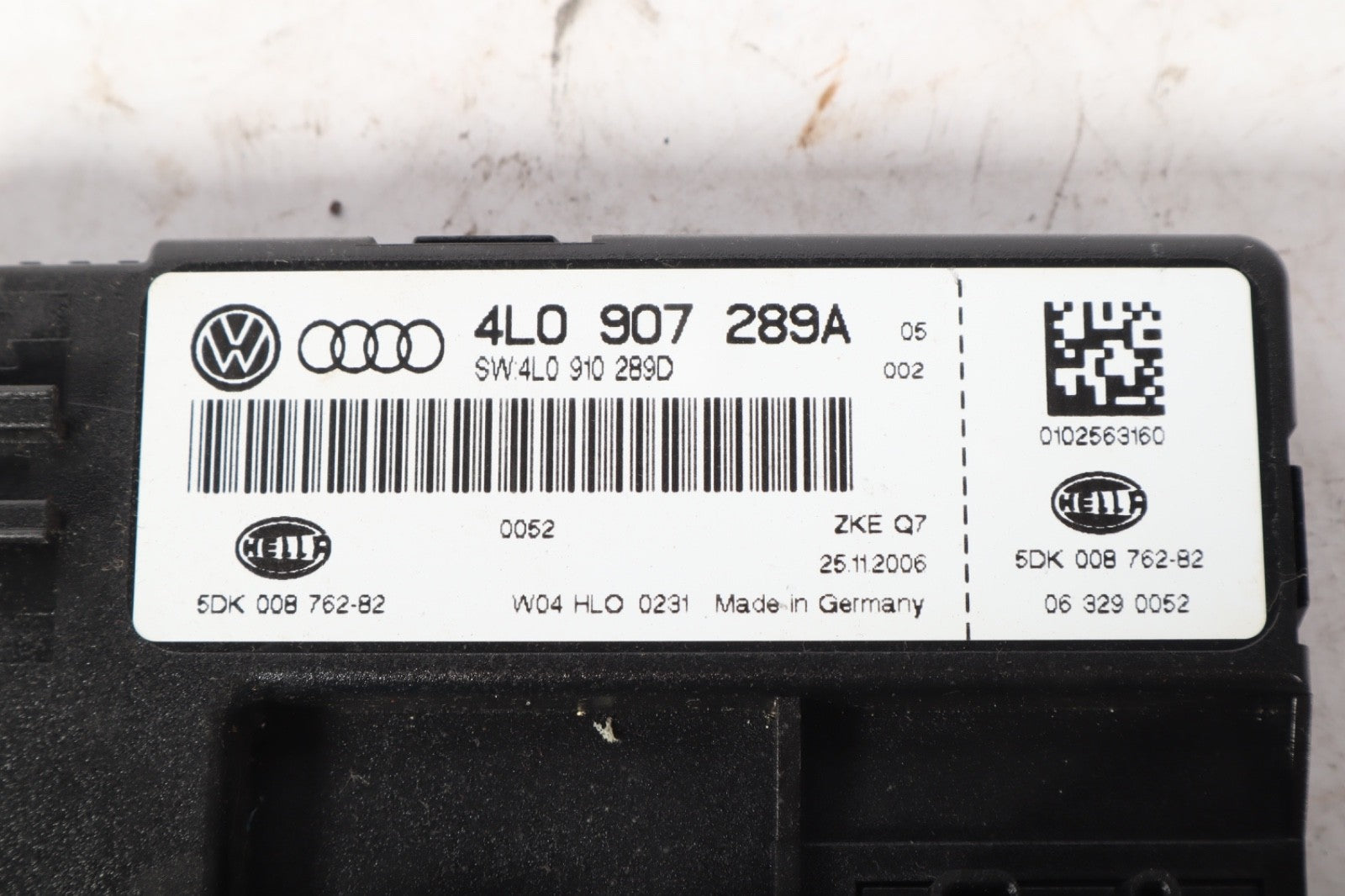 2007 - 2009 Audi Q7 Comfort Control Module Computer CCM BCM OEM 4L0907289A