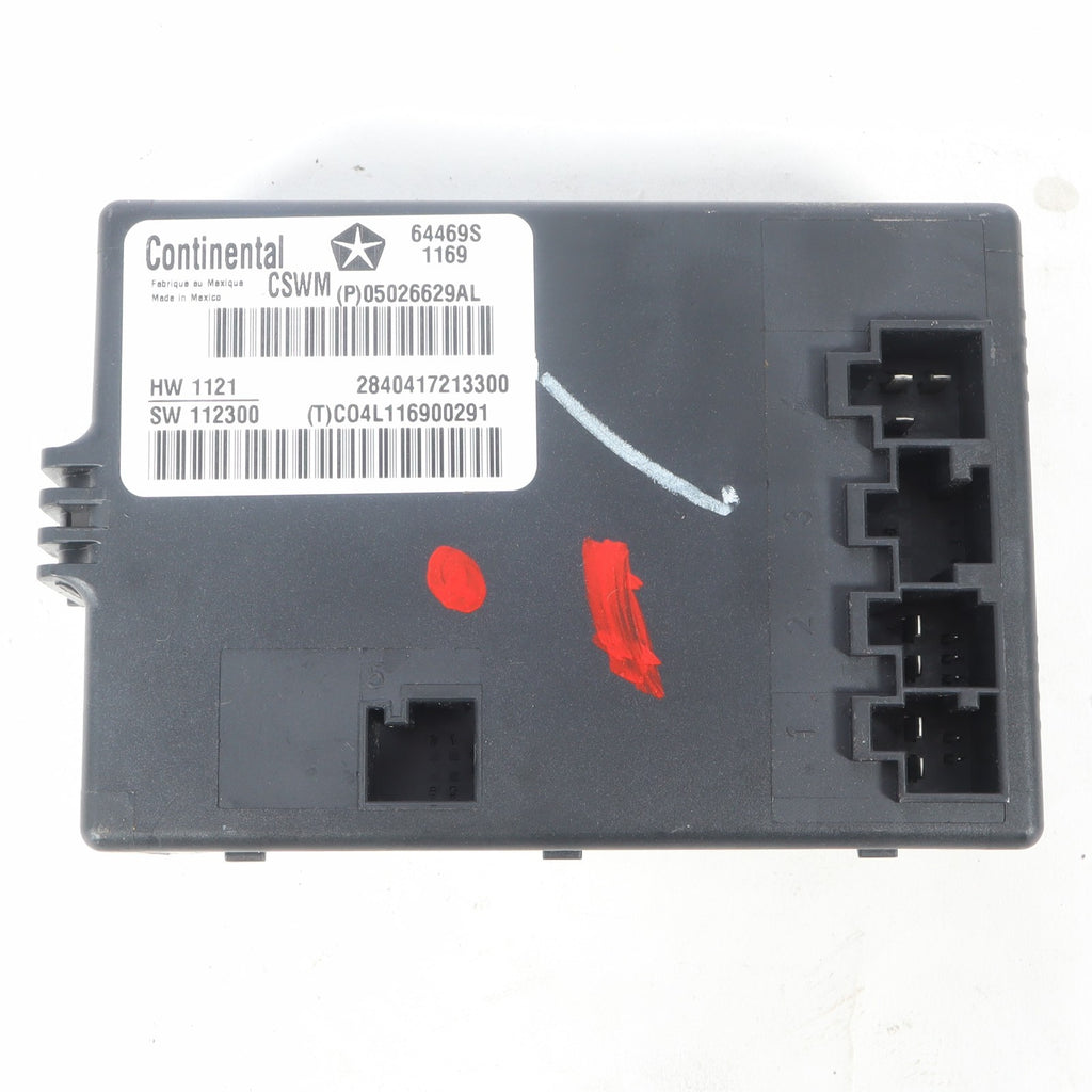 2019 GRAND CARAVAN TOWN & COUNTRY HEATED SEAT CONTROL MODULE OEM 05026629AL