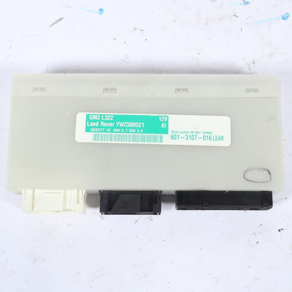 2008-2009 RANGE ROVER (L322) GM3 GMIII BODY CONTROL MODULE COMPUTER BCM OEM