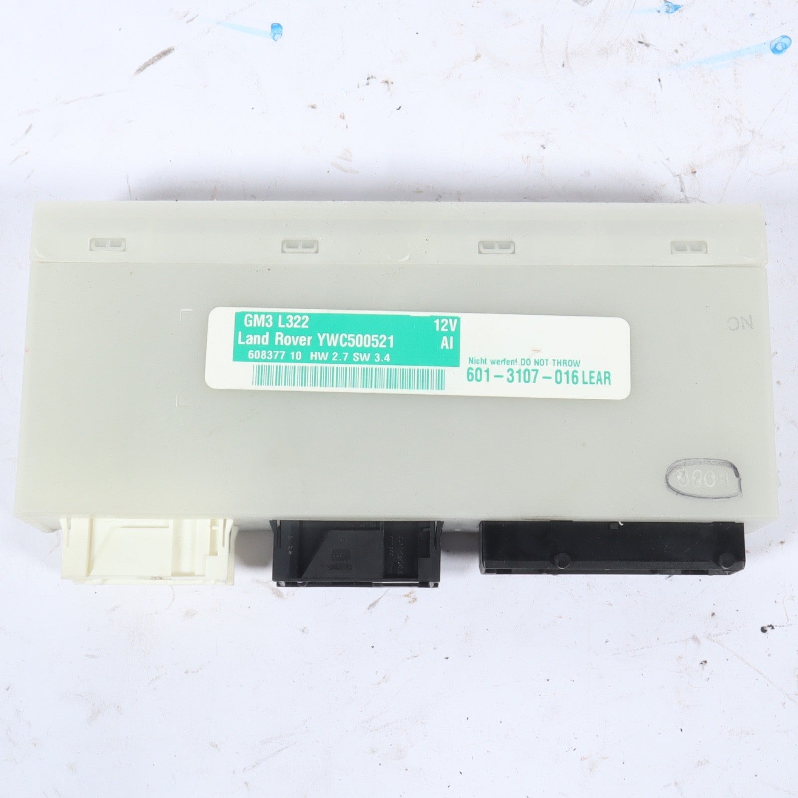 2008-2009 RANGE ROVER (L322) GM3 GMIII BODY CONTROL MODULE COMPUTER BCM OEM