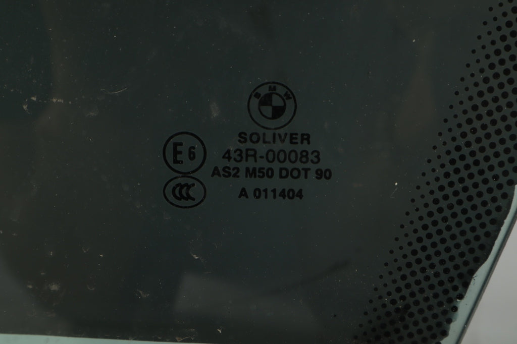 2012-2018 BMW 640I 650I F12 F13 FRONT LEFT LH SIDE DOOR GLASS WINDOW OEM