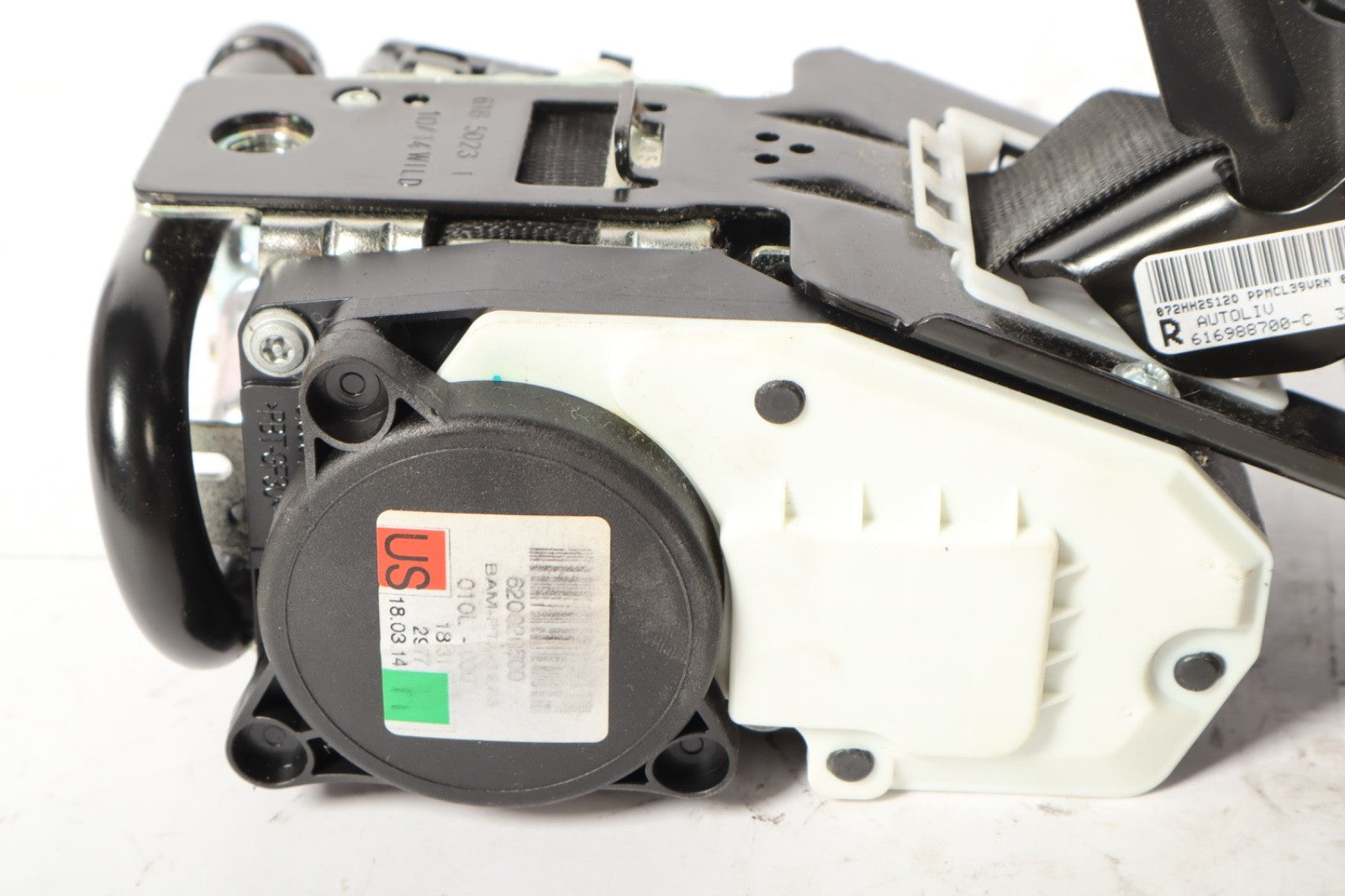 10-17 Mercedes W207 E350 Coupe Front Right Pass Side Seat Belt Retractor OEM
